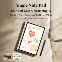 XP-Pen Magic Note Pad Γραφίδα Σχεδίασης χωρίς Οθόνη 10.95" Λευκό