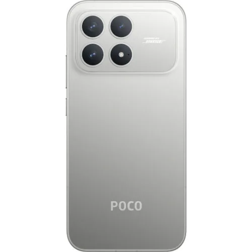 Xiaomi Poco F8 Pro 5G Dual SIM (12/256GB) Ασημί