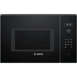 Bosch Εντοιχιζόμενος Φούρνος Μικροκυμάτων 25lt Μαύρος