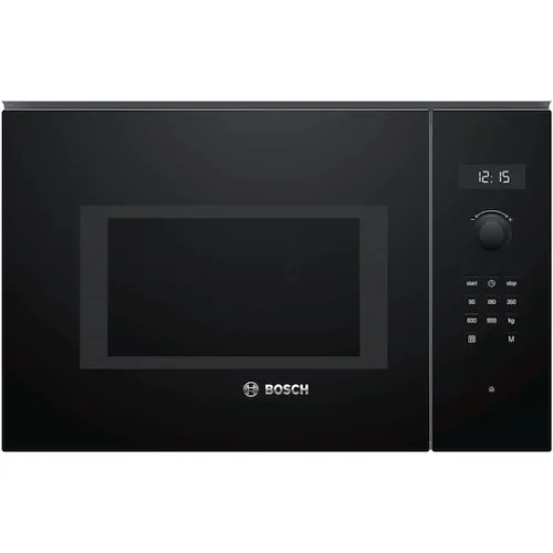Bosch Εντοιχιζόμενος Φούρνος Μικροκυμάτων 25lt Μαύρος