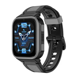 Kiddoboo Παιδικό Smartwatch 45.72mm με GPS & Κάμερα Μαύρο