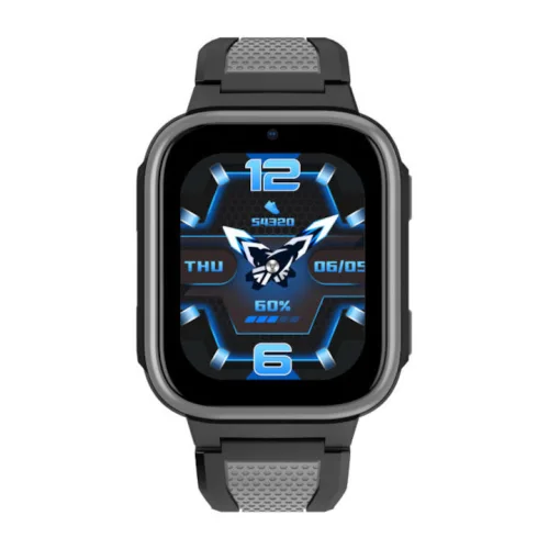 Kiddoboo Παιδικό Smartwatch 45.72mm με GPS & Κάμερα Μαύρο