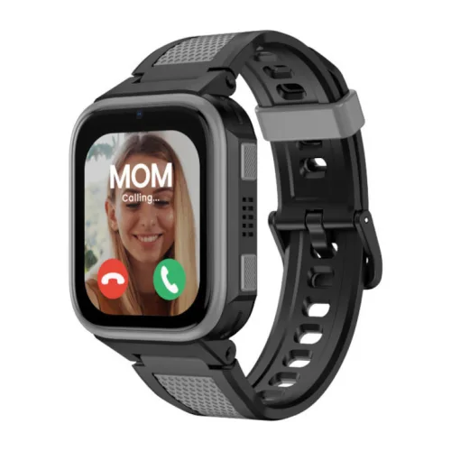Kiddoboo Παιδικό Smartwatch 45.72mm με GPS & Κάμερα Μαύρο