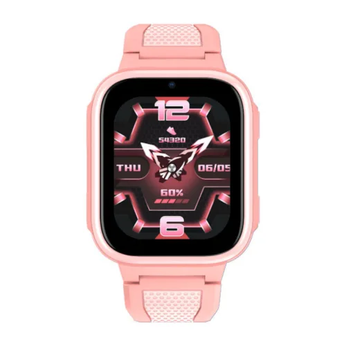 Kiddoboo Παιδικό Smartwatch 45.72mm με GPS & Κάμερα Ροζ