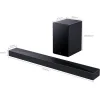 TCL Q65H Soundbar 5.1 Bluetooth, HDMI και Wi-Fi με Ασύρματο Subwoofer Μαύρο