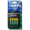 Varta LCD Plug Charger+ 4 Μπαταριών Ni-MH Μεγέθους AA/AAA/9V Σετ με 4x AA 2100mAh