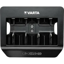 Varta LCD Universal Charger+ 4 Μπαταριών Ni-MH Μεγέθους AA/AAA/9V/D