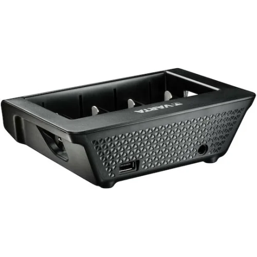 Varta LCD Universal Charger+ 4 Μπαταριών Ni-MH Μεγέθους AA/AAA/9V/D