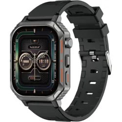Riversong Motive 8S Smartwatch με Παλμογράφο (Space Gray)