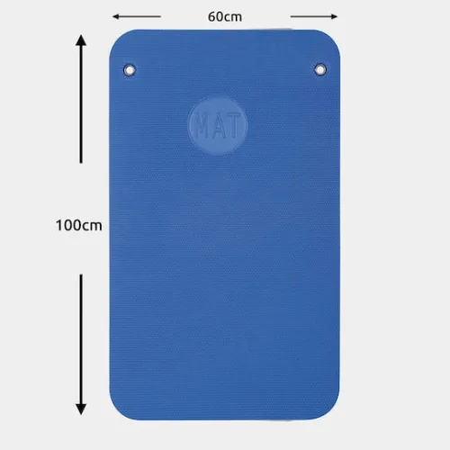 AMILA Στρώμα Γυμναστικής Μπλε (100x60x1.5cm)