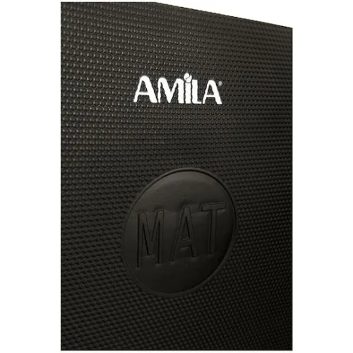 AMILA Στρώμα Γυμναστικής Μαύρο (100x60x1.5cm)