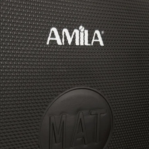 AMILA Στρώμα Γυμναστικής Μαύρο (100x60x1.5cm)