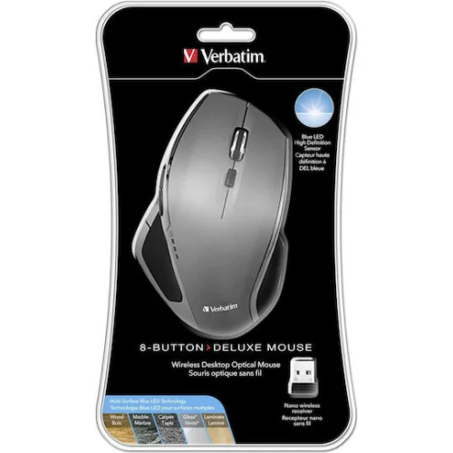 Verbatim Ασύρματο Ποντίκι Γκρι