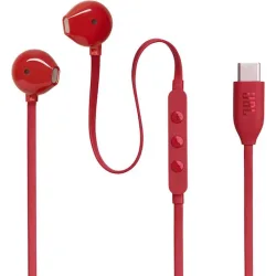 JBL Ακουστικά Ψείρες In Ear Tune 305c Earbuds Κόκκινα