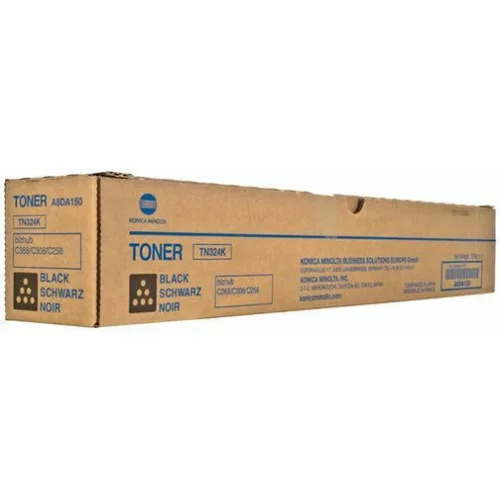 Konica Minolta TN-324K Γνήσιο Toner Laser Εκτυπωτή Μαύρο Return Program 28000 Σελίδων A8DA150