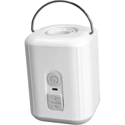 Powertech Επαναφορτιζόμενη Τρόμπα για Φουσκωτά Λευκό