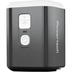 Powertech Επαναφορτιζόμενη Τρόμπα για Φουσκωτά Μαύρο