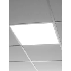 Powertech Τετράγωνο LED Panel 40W με Φυσικό Λευκό Φως 4000K 59.5x59.5εκ.
