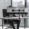 Powertech Βάση Γραφείου για 2 Οθόνες έως 32" με Βραχίονα (PT-1552)