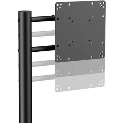Brateck FS54-22T-02W-BK Βάση Τηλεόρασης Δαπέδου έως 43" και 15kg Μαύρο