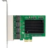 Powertech Ενσύρματη Κάρτα Δικτύου Gigabit (1Gbps) Ethernet PCI-e