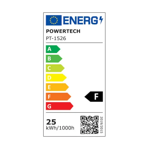 Powertech Κρεμαστό Φωτιστικό Χρυσό LED με Φυσικό Λευκό Φως 40x40x120εκ.