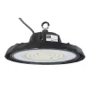 POWERTECH LED φωτιστικό καμπάνα PT-1531, 100W, 6500K, Φ30x11cm, IP65, μαύρο