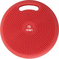 AMILA Air Cushion Δίσκος Ισορροπίας Κόκκινος με Διάμετρο 33cm