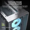 Corsair Frame 4000D RS Midi Tower Κουτί Υπολογιστή με RGB Φωτισμό Λευκό