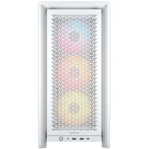Corsair Frame 4000D RS Midi Tower Κουτί Υπολογιστή με RGB Φωτισμό Λευκό