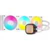Corsair ICUE LINK TITAN 360 RX RGB Υδρόψυξη Επεξεργαστή Τριπλού Ανεμιστήρα 120mm για Socket AM4/AM5/1700 Λευκή