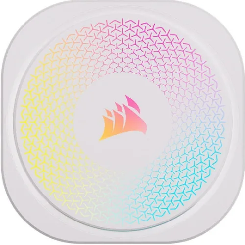 Corsair ICUE LINK TITAN 360 RX RGB Υδρόψυξη Επεξεργαστή Τριπλού Ανεμιστήρα 120mm για Socket AM4/AM5/1700 Λευκή