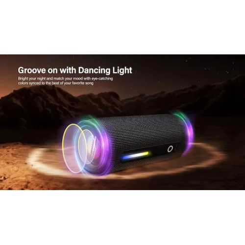 Riversong Jazz L7 Ηχείο Bluetooth 20W με Διάρκεια Μπαταρίας έως 8 ώρες Μαύρο