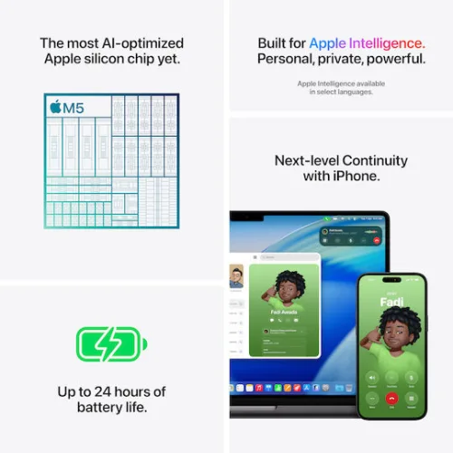 Apple MacBook Pro 14 14.2" Retina Display 120Hz (M5-10-core/24GB/1TB SSD/10-Core GPU) Space Black (GR Keyboard)