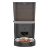 Bruno Αυτόματo Μπολ Σιλικόνης Φαγητού & Νερού για Σκύλο & Γάτα με Βάση 6lt σε Μαύρο Χρώμα με Wi-Fi