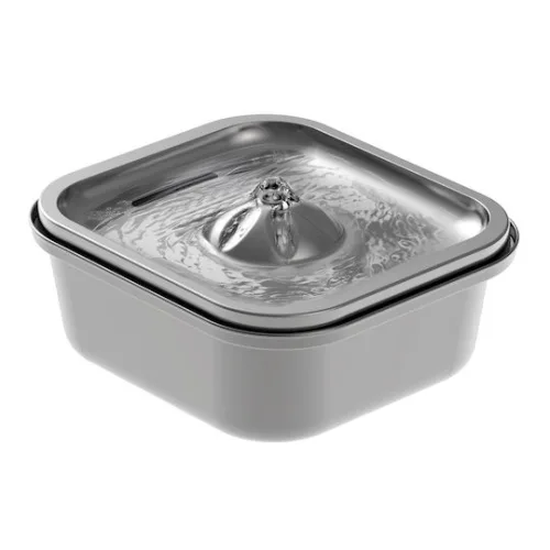 Bruno Ανοξείδωτη Ανταλλακτική Αντλία για Σκύλο & Γάτα 4lt 27.3cm σε Ασημί Χρώμα