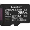 Kingston microSDXC 256GB Class 10 U1 V10 A1 UHS-I με αντάπτορα