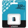 Kingston Canvas Go Plus microSDXC 512GB Class 10 U3 UHS-I με αντάπτορα