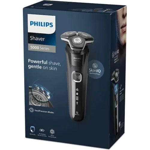 Philips Series 5000 S5898/35 Περιστρεφόμενη Ξυριστική Μηχανή Προσώπου Επαναφορτιζόμενη