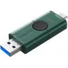 Kingston Datatraveler 256GB USB 2.0 Stick με σύνδεση USB-A & USB-C Πράσινο