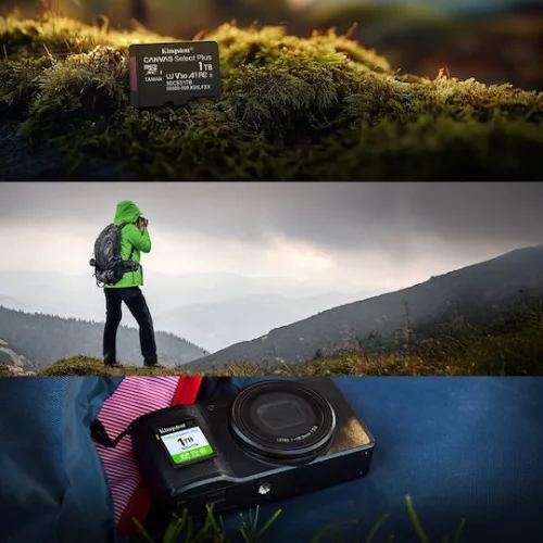 Kingston Canvas Select Plus microSDXC 512GB Class 10 U3 V30 A1 UHS-I