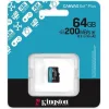 Kingston Canvas Go Plus microSDXC 64GB Class 10 με αντάπτορα
