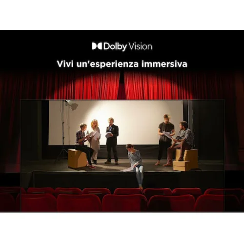 TCL Smart Τηλεόραση 43" 4K UHD QLED T69C HDR (2025) 43T69C