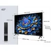 TCL Smart Τηλεόραση 43" 4K UHD QLED T69C HDR (2025) 43T69C