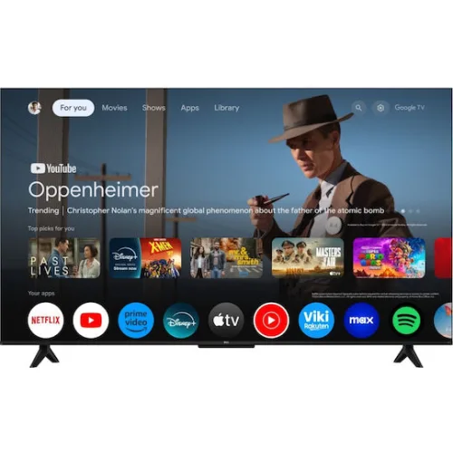 TCL Smart Τηλεόραση 50" 4K UHD QLED 50T69C (2025)