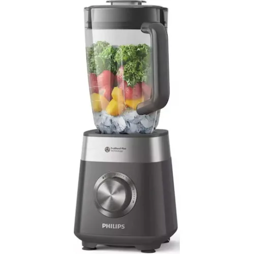 Philips Μπλέντερ 2lt 1000W Γκρι HR3020/20