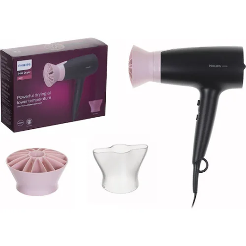 Philips Series 3000 Πιστολάκι Μαλλιών 2100W Black