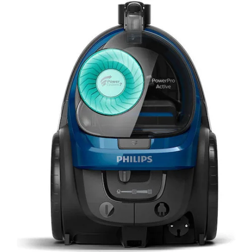 Philips FC9557/09 Ηλεκτρική Σκούπα 900W με Κάδο 1.5lt Μαύρο / Μπλε