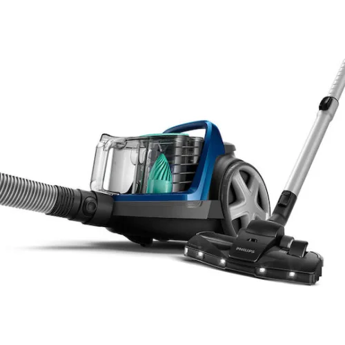 Philips FC9557/09 Ηλεκτρική Σκούπα 900W με Κάδο 1.5lt Μαύρο / Μπλε