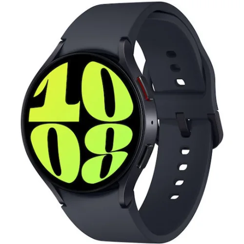 Samsung Galaxy Watch6 LTE Aluminium 44mm Αδιάβροχο με eSIM και Παλμογράφο (Graphite)